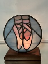 STAINED GLASS LEAD LIGHT