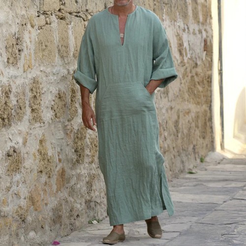 Indian kurta men robe kaftan - robe,