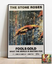 The Stone Roses Fools Gold Tour Poster Similar To A1 - 36"x24"
