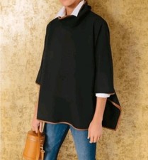 Tucknernuck Piper Poncho Black