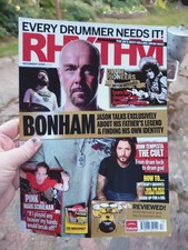 December 2006 Vintage Collectable Rhythm Magazine Drums Drummer Bonham