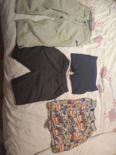 Bundle Of Boys Shorts 8 to 9 Years 3/4 trousers by bench, swim and day use 