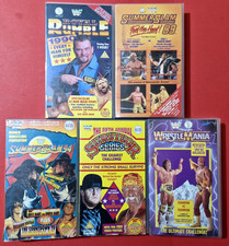 5 x VHS WRESTLING VIDEOS -