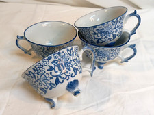 Joyye Handcrafted Blue & White