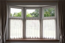 Flexi Net Curtain Rod flexible for all shapes of Bay and Straight windows 475cm