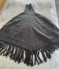 Debenhams Womens Black Poncho Size M