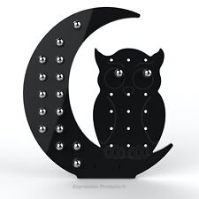Owl shaped Stud Earring Holder