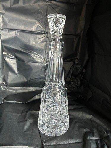 Antique hand cut lead - , cyrstal