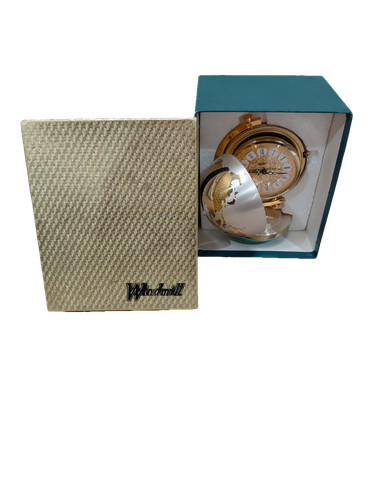 Windmill globe desk clock gold - windmill,