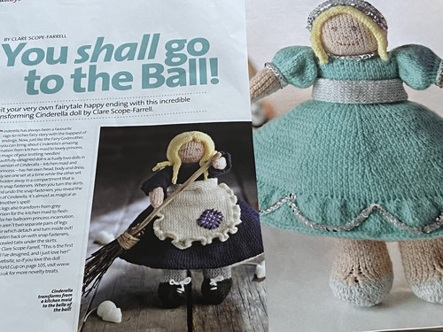 Cinderella topsy turvy doll - cinderella,