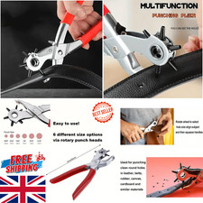 Leather Punch Plier Revolving