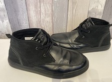 Great Pair Lambretta Black Chucka Boots Virtually New Size 10