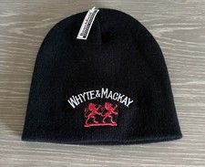 Whyte & Mackay Whisky Black Beanie Hat - New with tag