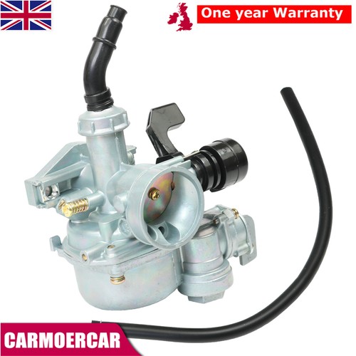 Carburettor carb choke off - carb, on
