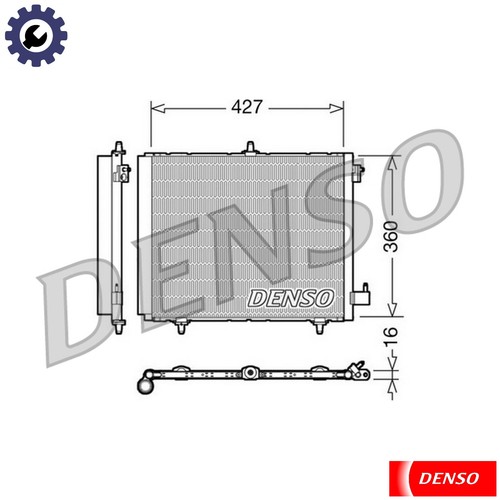 Condenser air conditioning - condenser,