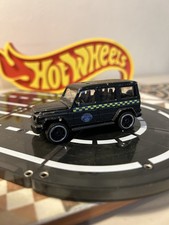 Majorette Mercedes-AMG G63 Diecast Model Car 1:64 Black Police G-Class G-Wagen