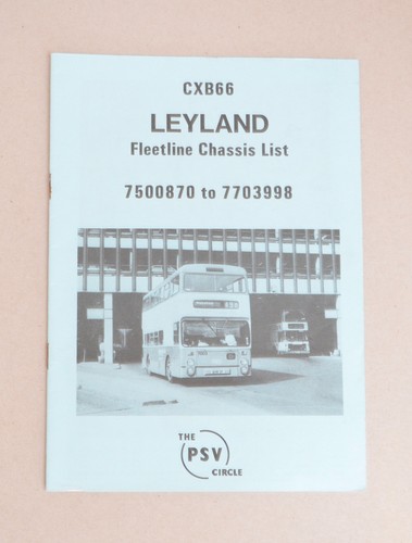 Psv circle chassis - psv, list