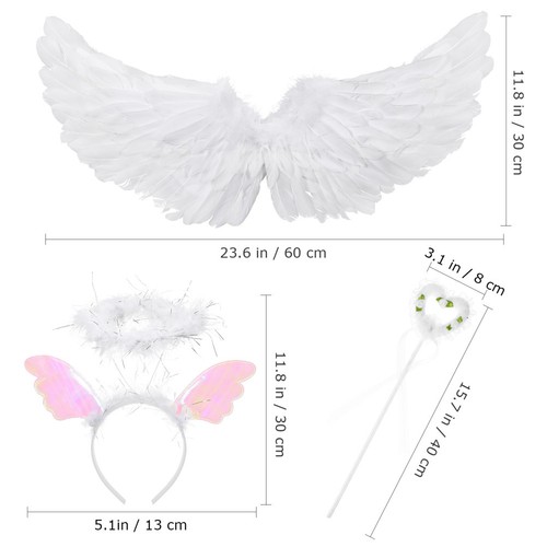 Girl angel wing costume - angel, set