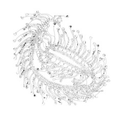 Rhinestone Tassel Chain Fringe