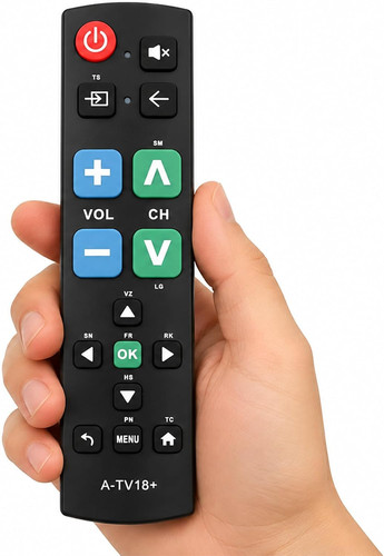 Universal big button remote - universal,