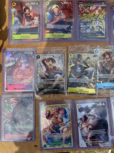 Pokémon and one piece joblot