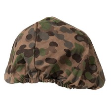 Original Austrian M75 Reversible Pea Dot Helm Cover - Vintage Military Surplus