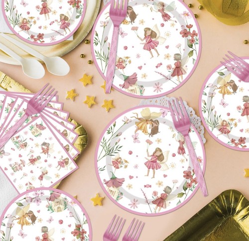Fairy party tableware set for - fairy,