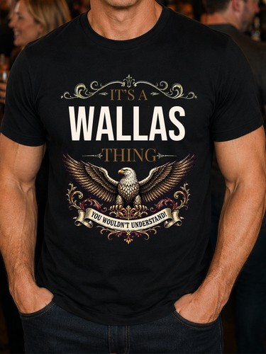 Wallas family name eagle - wallas,