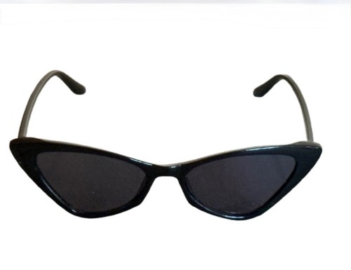 Y2k black cat eye - black, sunglasses