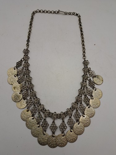 Vintage ottoman coin - vintage, necklace
