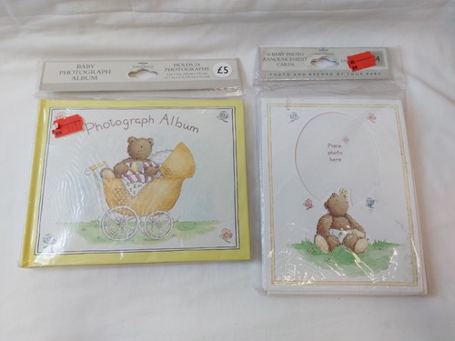 Vintage baby photo album and - baby,