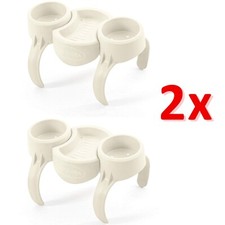 BEST-WAY LAY Z SPA DRINK HOLDER CUP SNACK TRAY HOLDER HOT TUB FUN RELAX SET OF 2