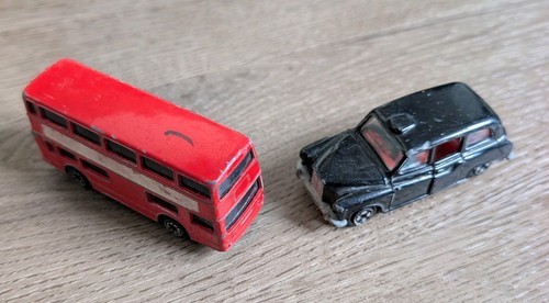 Vintage retro corgi london - vintage, bus