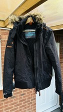 SUPERDRY WOMEN WINDBOMBER JACKET BLACK XL