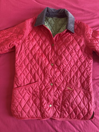 Barbour red jacket - barbour, uk