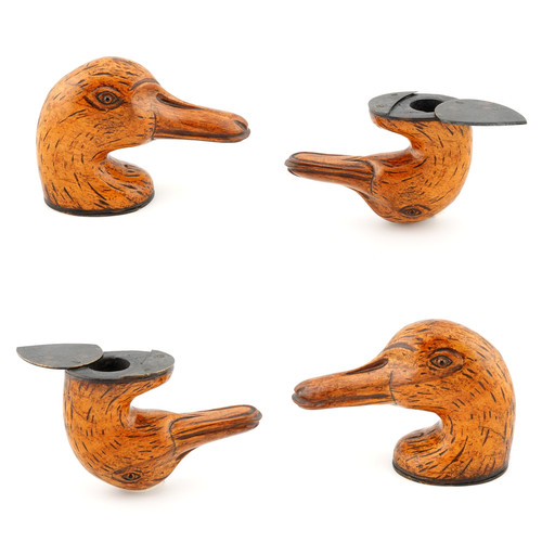 Antique georgian treen carved - antique,