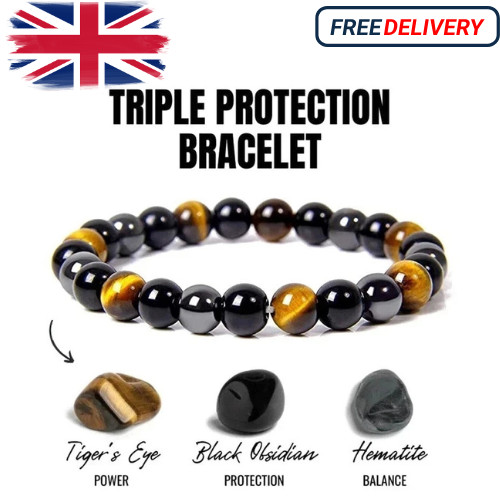 Natural black obsidian - black,