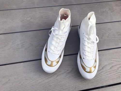 White football boots size - football, uk5