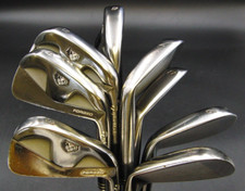 Set of 8 x TaylorMade TP Forged Smoke Irons 3-PW Stiff Steel Shafts