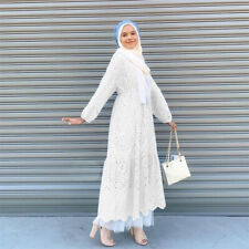 Dubai Women Lace Abaya Long