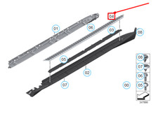 BMW X5 F15 Right Rocker Panel