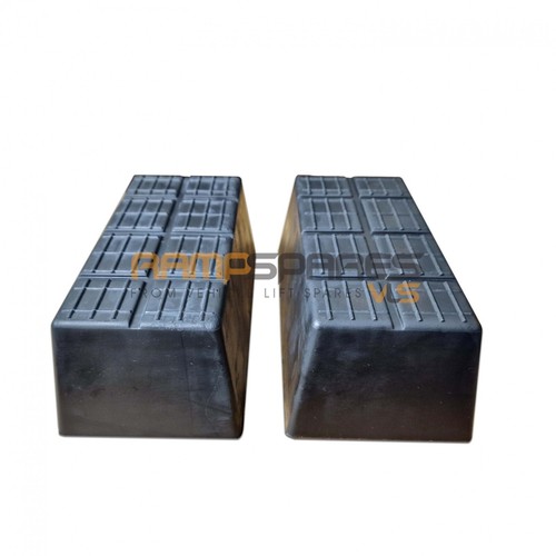Rubber raiser blocks - rubber, (x2)
