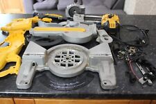 (12) Dewalt Mitre Saw Used Spare Parts For Model: DWS773 230v - Motor, Base, Etc