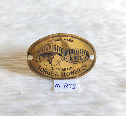 Vintage brass gear - brass, forge