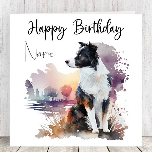 Personalised birthday card - personalised,