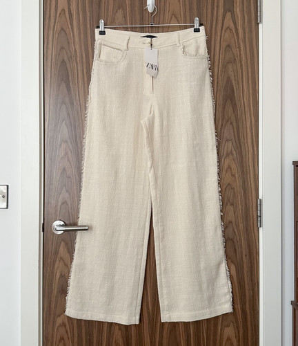Zara cream textured - zara,