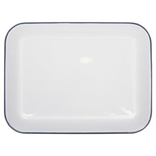 1x Blue 34cm x 26cm Rectangle