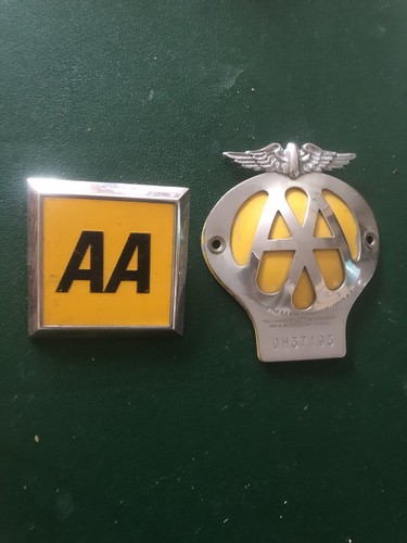Car badges - aa,