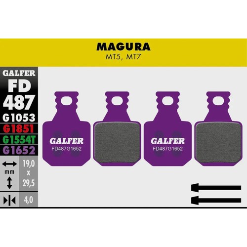 Galfer bike disc brake pad - e-bike,