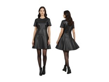 Leather skater dress Luxury